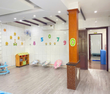 Không gian sinh hoạt và chăm sóc bé tại Nhà Trẻ Phúc An