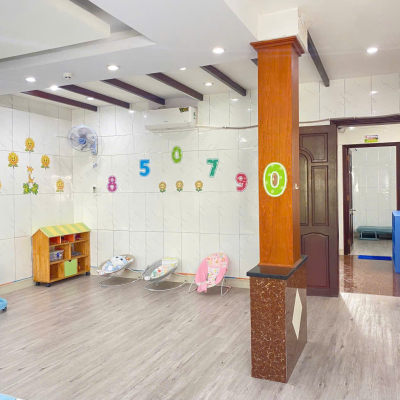 Không gian sinh hoạt và chăm sóc bé tại Nhà Trẻ Phúc An